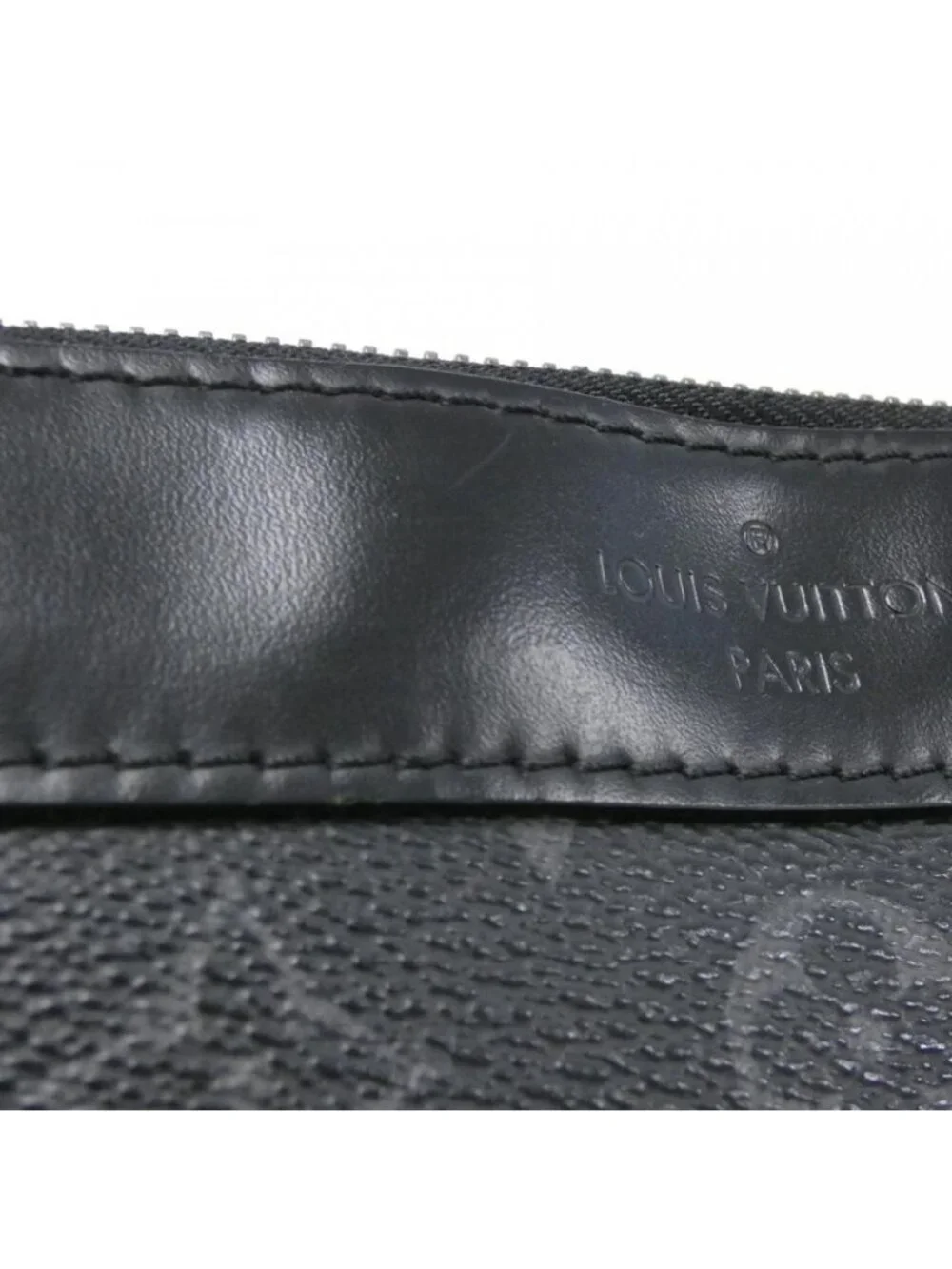 Louis Vuitton Monogram Eclipse Pochette Discovery Bag